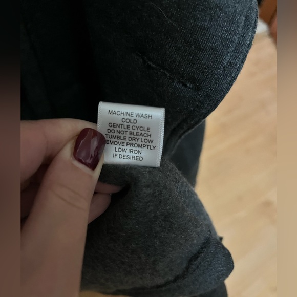 Soft Shell Double-Breasted Pea Coat Sweater - Picture 6 of 6